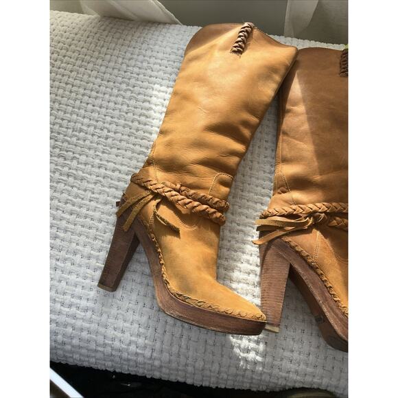 Cole Han Nikeair g series tall suede heel boots women’s size 8 - Picture 10 of 14